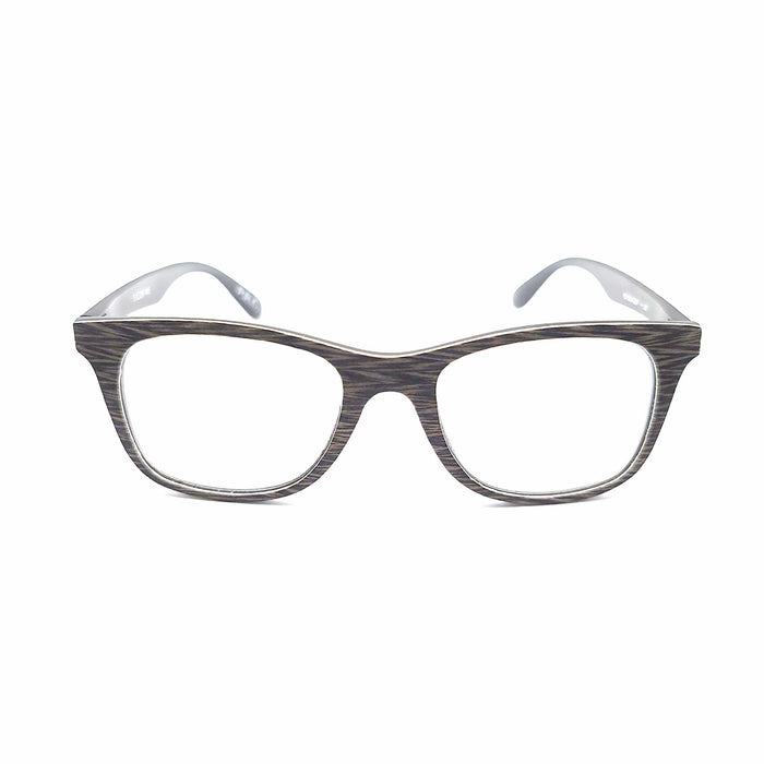 Multi-Focal Progressive Wood Look Blue Blocking Reading Glasses in Three Colors Multi-focal Progressive Readers 