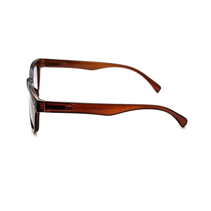 Nifty Fully Magnified Wayfarer Keyhole Reading Sunglasses in Two Colors Fully Magnified Reading Sunglasses 