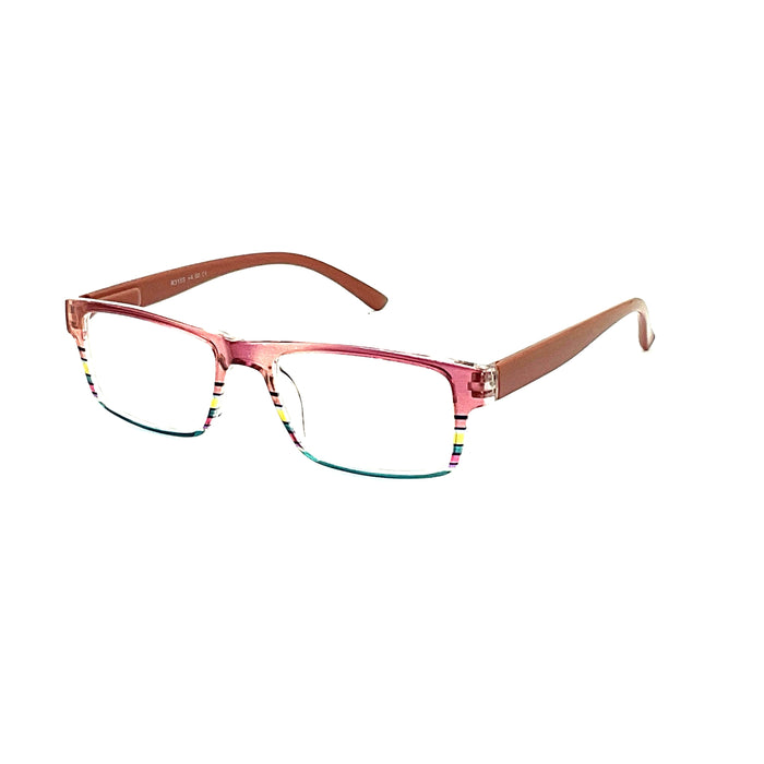 Off The Hook Rectangular Frame High Power Reading Glasses Up to +6.00 