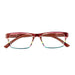 Off The Hook Rectangular Frame High Power Reading Glasses Up to +6.00 