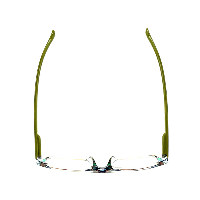 Off The Hook Rectangular Frame High Power Reading Glasses Up to +6.00 