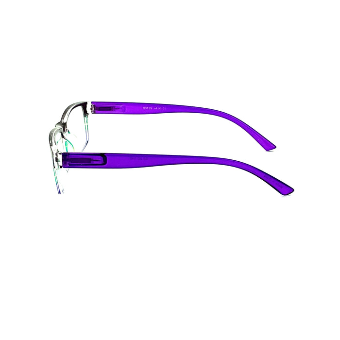 Off The Hook Rectangular Frame High Power Reading Glasses Up to +6.00 