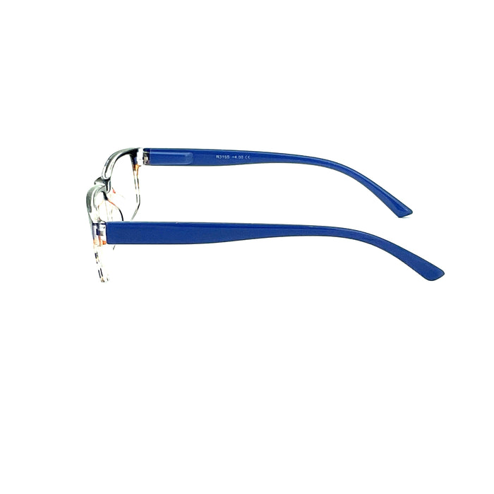 Off The Hook Rectangular Frame High Power Reading Glasses Up to +6.00 