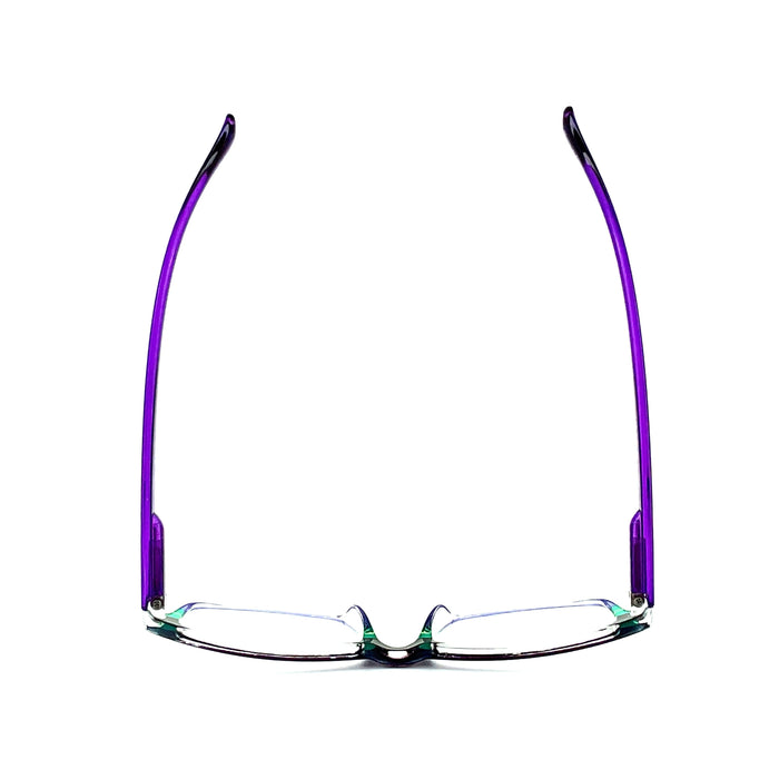 Off The Hook Rectangular Frame High Power Reading Glasses Up to +6.00 