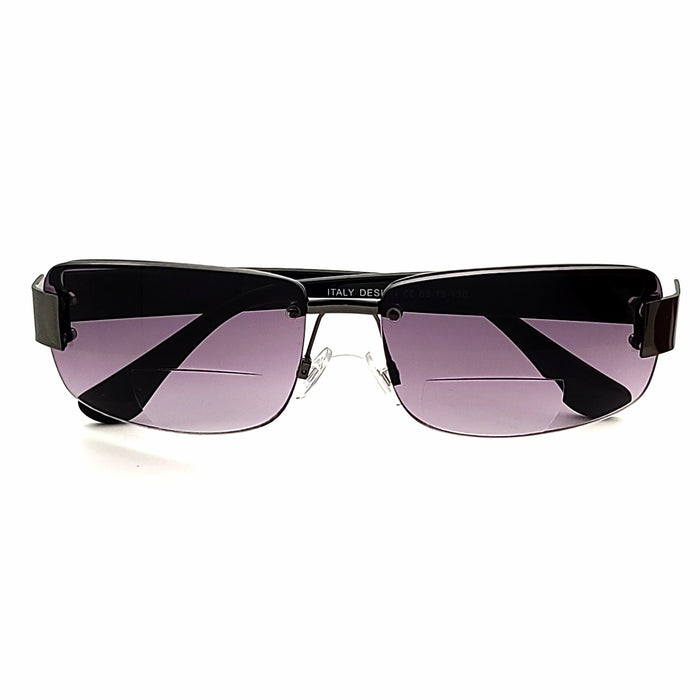 On The Beam Frameless Metal Bifocal Reading Sunglasses Bifocal Reading Sunglasses 