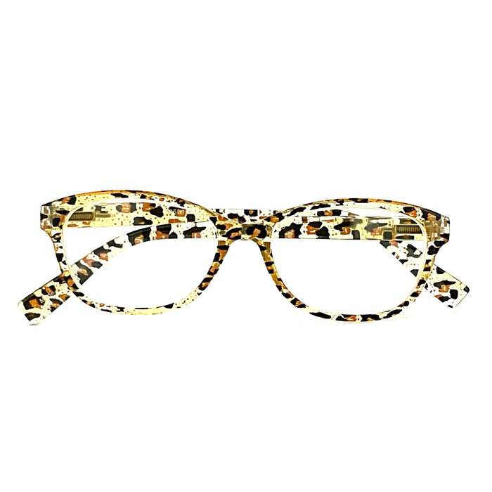 On The Nose High Power Oval Shape Spring Temple Reading Glasses up to +6.00 High Power Reader 