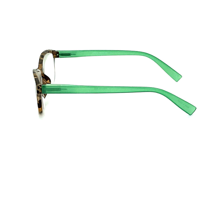On The Nose High Power Oval Shape Spring Temple Reading Glasses up to +6.00 High Power Reader 