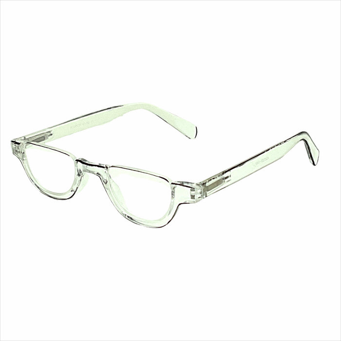Peepers High Power Semi-Rimless Fun Colors Topless Half-Moon Reading Glasses up to +4.00 High Power Reader 