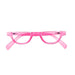 Peepers High Power Semi-Rimless Fun Colors Topless Half-Moon Reading Glasses up to +4.00 High Power Reader 