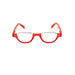 Peepers High Power Semi-Rimless Fun Colors Topless Half-Moon Reading Glasses up to +4.00 High Power Reader 