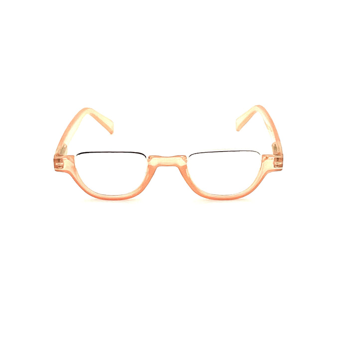 Peepers High Power Semi-Rimless Fun Colors Topless Half-Moon Reading Glasses up to +4.00 High Power Reader 