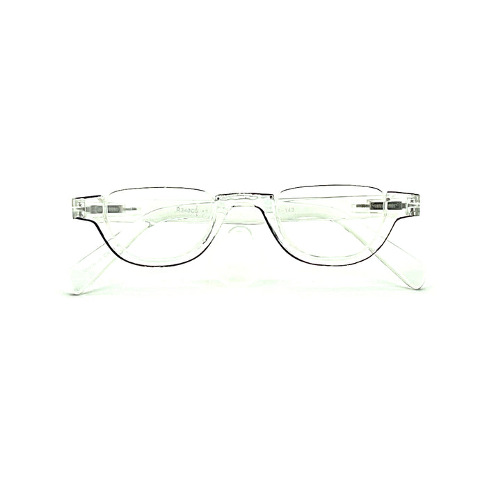 Peepers High Power Semi-Rimless Fun Colors Topless Half-Moon Reading Glasses up to +4.00 High Power Reader 