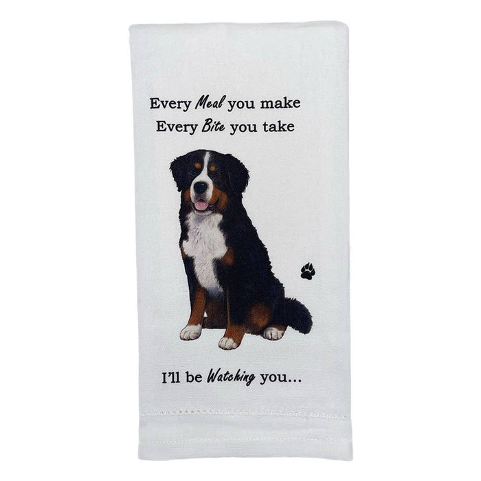 Pet Kitchen Towel Bernese Mt Dog Socks 