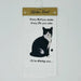 Pet Kitchen Towel Black and White Cat Socks 