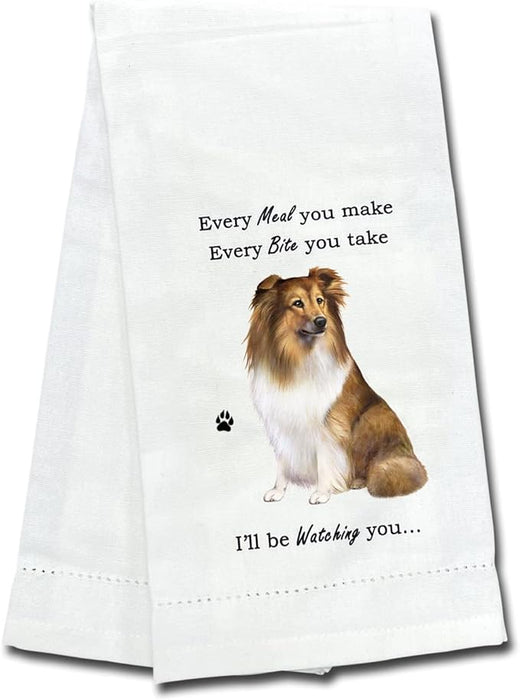 Pet Kitchen Towel Sheltie Socks 