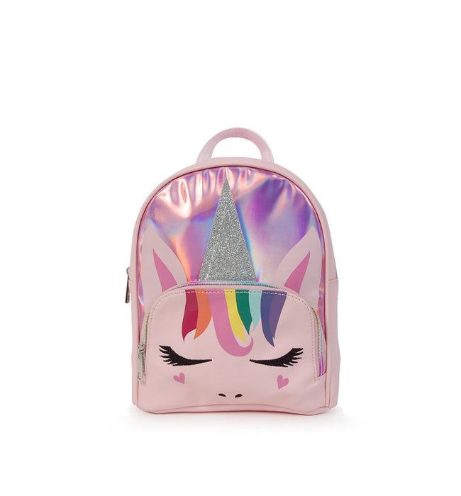 Pink Hologram Unicorn Mini Backpack Backpack 