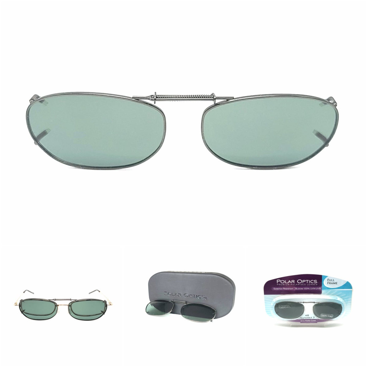 Polar Optics Polarized Clip On 48 Rectangle — Troy's Readers