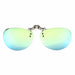 Polarized Aviator with Mirrored Lenses Clip On Flip Up clip-on/flip-up 
