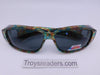 Polarized Flowery Transparent Fit Overs in Six Designs Fit Over Sunglasses Sunflowers 