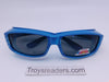 Polarized Square Pearl Fit Overs in Six Colors Fit Over Sunglasses Blue 