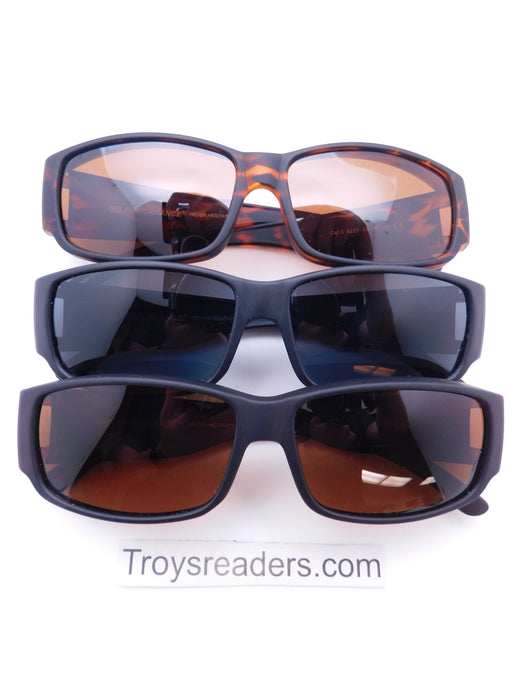 NYS Polarized Premium Small Frame Fit Overs in Three Colors Fit Over Sunglasses 