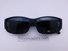 NYS Polarized Premium Small Frame Fit Overs in Three Colors Fit Over Sunglasses Black Smoke 