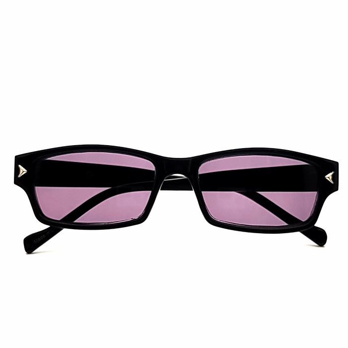 Premium Small Rectangular Frame Reading Sunglasses with Fully Magnified Lenses Lifetime Guarantee Eyewear 