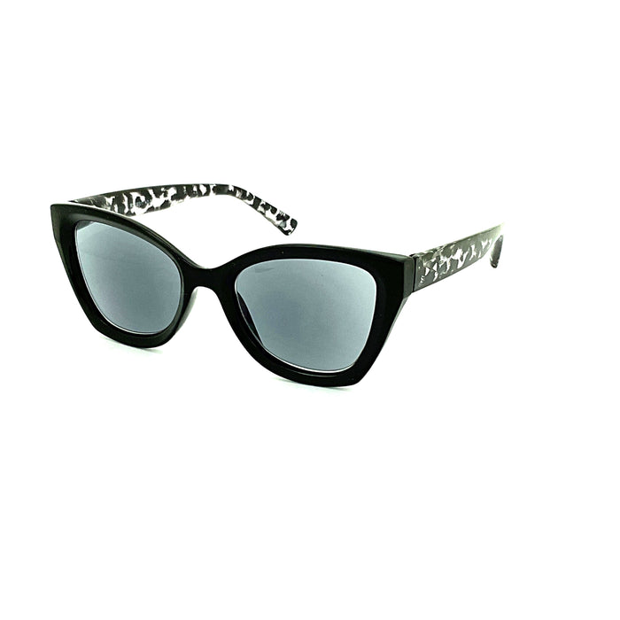 Psych Cat-Eye Frame Fully Magnified Reading Sunglasses Fully Magnified Reading Sunglasses 