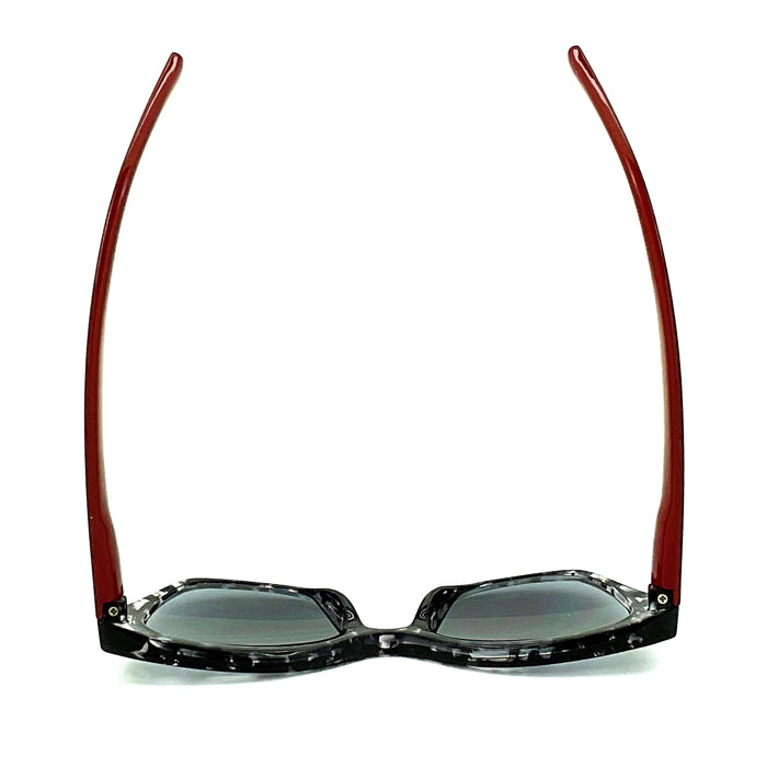 Psych Cat-Eye Frame Fully Magnified Reading Sunglasses Fully Magnified Reading Sunglasses 