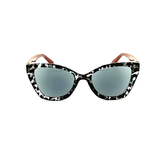 Psych Cat-Eye Frame Fully Magnified Reading Sunglasses Fully Magnified Reading Sunglasses 