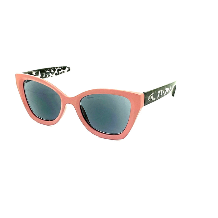 Psych Cat-Eye Frame Fully Magnified Reading Sunglasses Fully Magnified Reading Sunglasses 