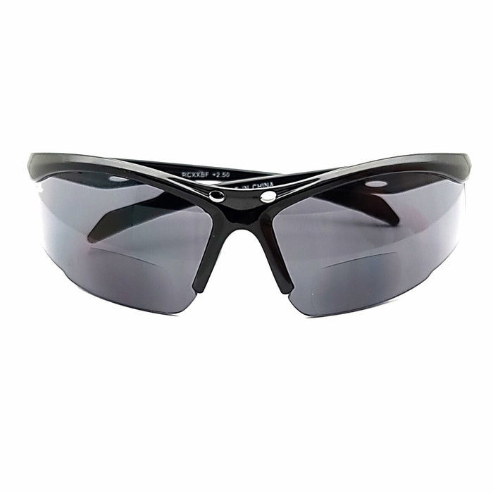 Racer Sport Half frame Bifocal Reading Sunglasses Bifocal Reading Sunglasses 