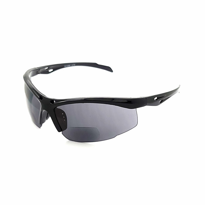 Racer Sport Half frame Bifocal Reading Sunglasses Bifocal Reading Sunglasses 