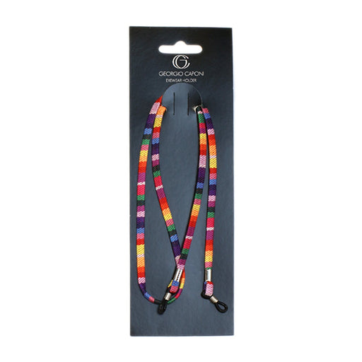 Rainbow Fabric Chain Eyewear Holder Cords 