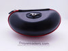 Red & Black Mustang Sunglasses Case Cases 