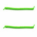 Replacement Curly Coil No Tie Shoe Lace Band For Foam Sun Visors Curly cords Lime Green Pair 