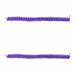 Replacement Curly Coil No Tie Shoe Lace Band For Foam Sun Visors Curly cords Purple Pair 