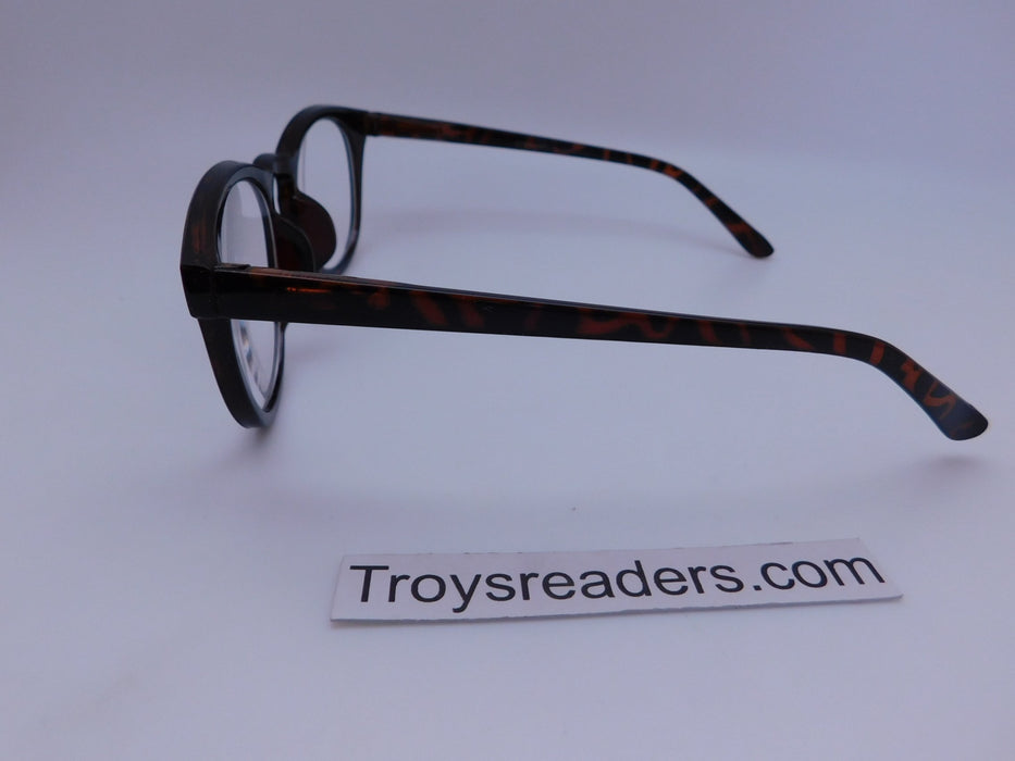 Retro Wayfarer Clear Bifocal Reading Glasses in Three Colors Clear Bi-focal 