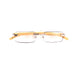 Rimless Bamboo Readers With Box Reader with Display 