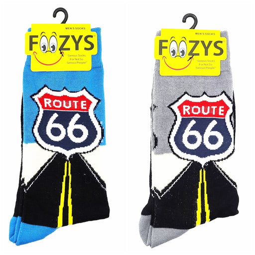 Route 66 Socks Foozys Unisex Crew Socks 