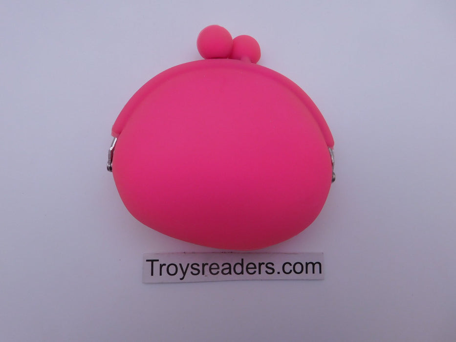 Silicone Coin Purse in Three Colors Coin Purse Pink 