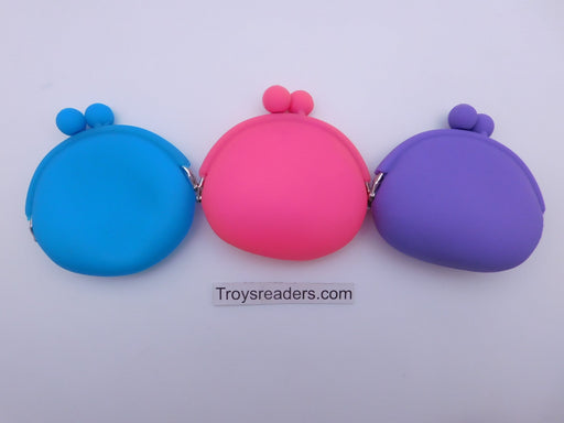 Silicone Coin Purse in Three Colors Coin Purse 