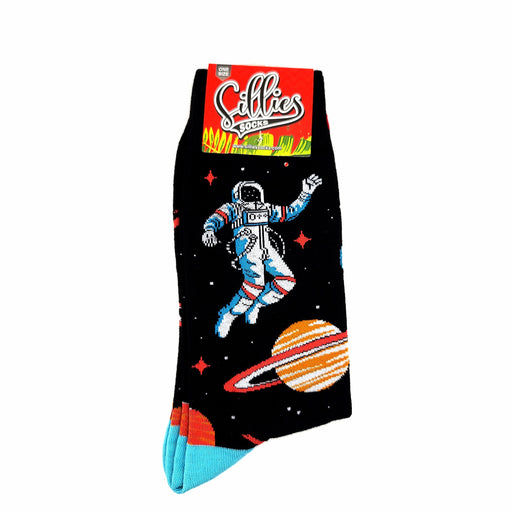 Sillies Socks Space Astronaut One Size Fits Most Socks 