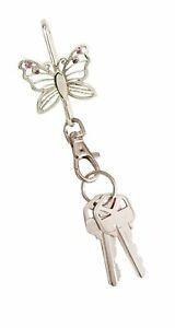 Silver Butterfly Key Finder Purse Key Finder 
