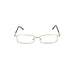 Simple Aesthetic Full Frame Metal Reading Glasses Reader with Display 