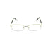 Simple Aesthetic Half Frame Metal Reading Glasses Reader with Display 