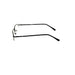 Simple Aesthetic Half Frame Metal Reading Glasses Reader with Display 