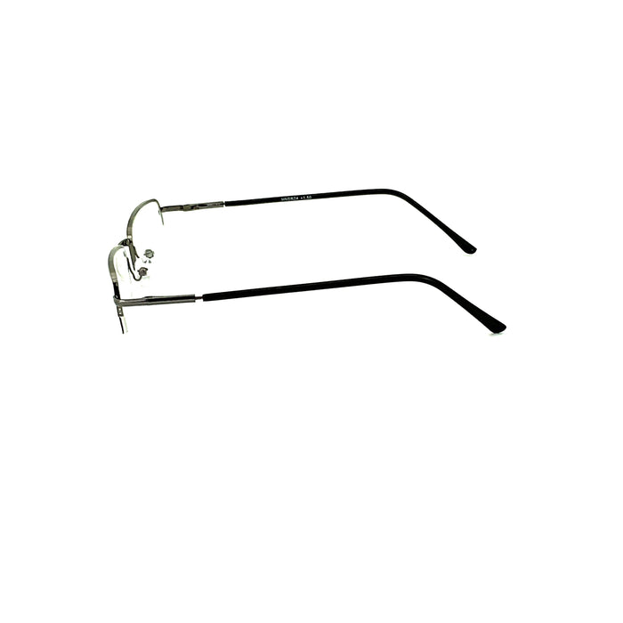 Simple Aesthetic Half Frame Metal Reading Glasses Reader with Display 