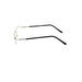 Simple Aesthetic Half Frame Metal Reading Glasses Reader with Display 