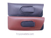 Small Faux Leather Glasses Sleeve/Pouch with Belt Clip in Three Colors Cases 